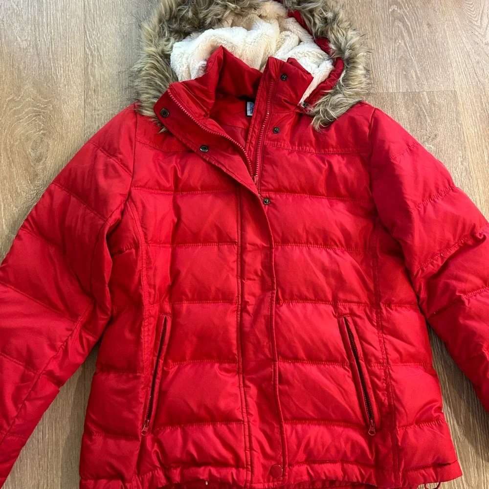 Alaska Frontier Red puffer snow jacket - Picture 2 of 8